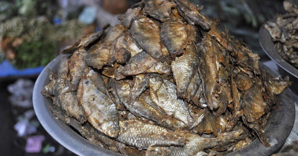 Ngari - A popular and traditional fermented fish product that is widely used in Manipuri cuisine